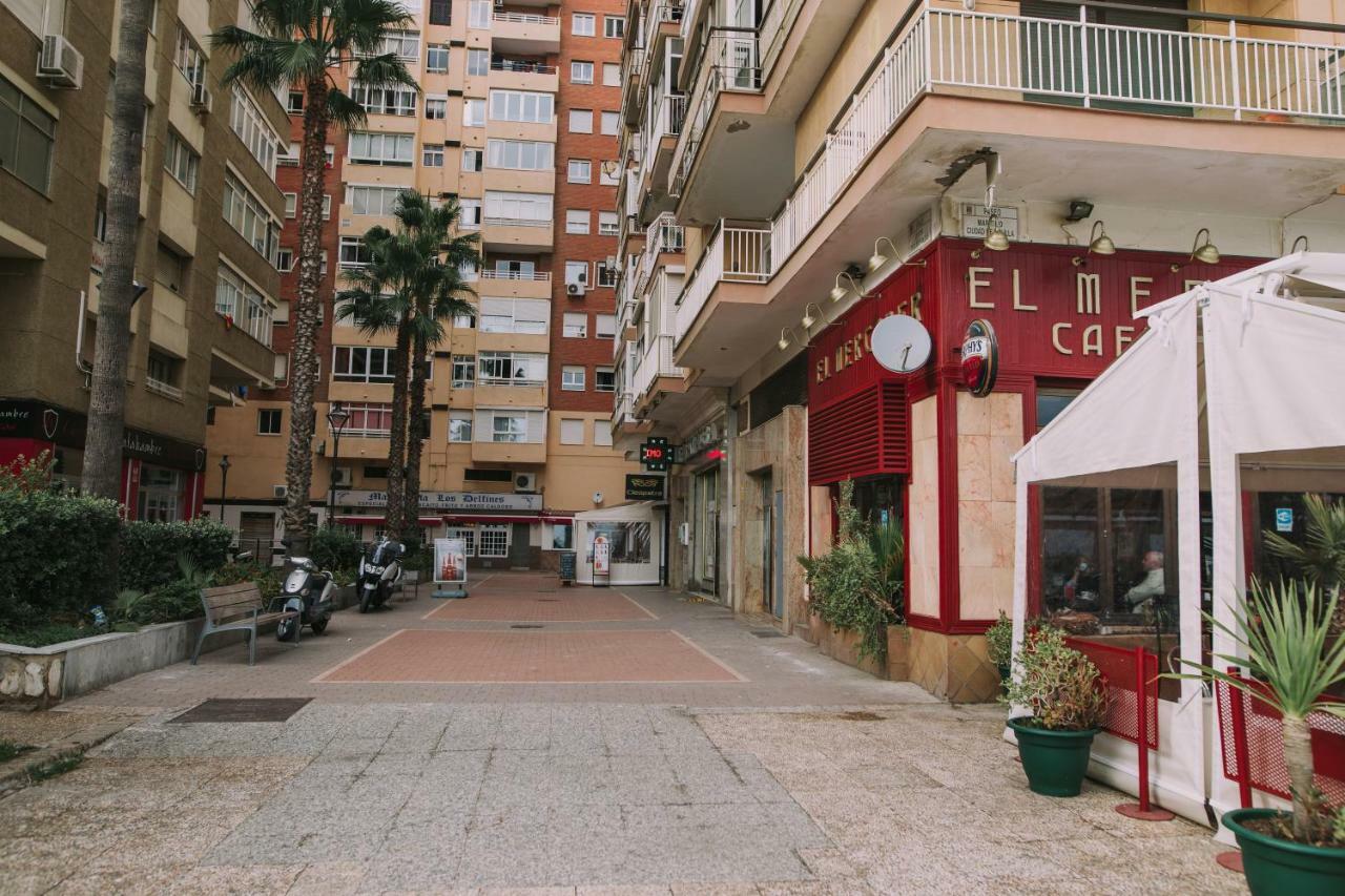 מאלגה Apartamento Malagueta Playa מראה חיצוני תמונה